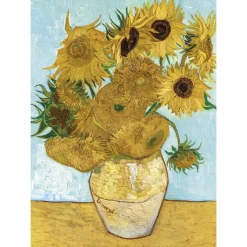 CLEMENTONI puzzle museum collection – van gogh, “sunflowers” – 1000 pezzi, puzzle adulti> Puzzle Per Adulti|Puzzle 1000 Pezzi