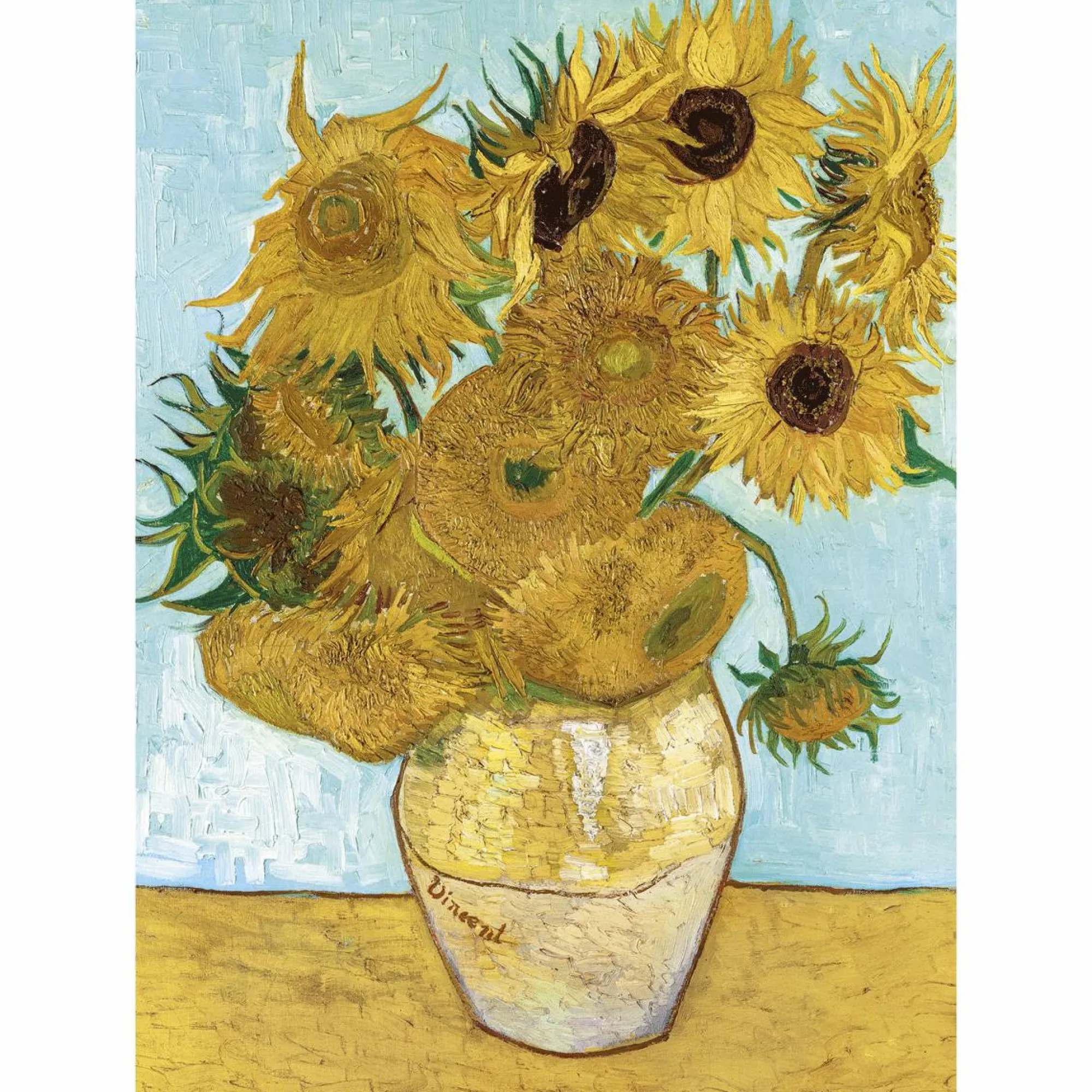 CLEMENTONI puzzle museum collection – van gogh, “sunflowers” – 1000 pezzi, puzzle adulti> Puzzle Per Adulti|Puzzle 1000 Pezzi