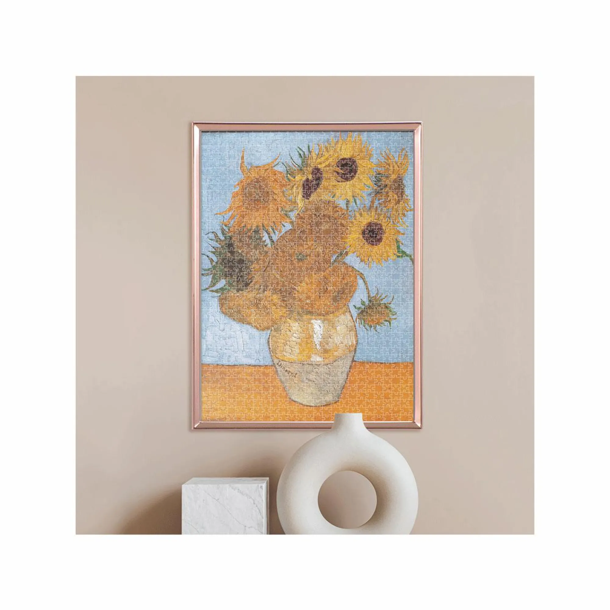 CLEMENTONI puzzle museum collection – van gogh, “sunflowers” – 1000 pezzi, puzzle adulti> Puzzle Per Adulti|Puzzle 1000 Pezzi