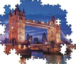 CLEMENTONI puzzle tower bridge at night – 1000 pezzi> Puzzle Per Adulti|Puzzle 1000 Pezzi