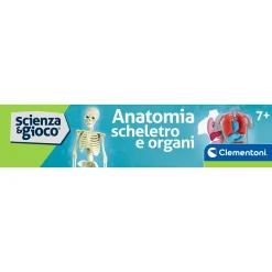 CLEMENTONI scienza & gioco anatomia scheletro e organi 19414 – kit educativo anatomia umana><noscript><img width=