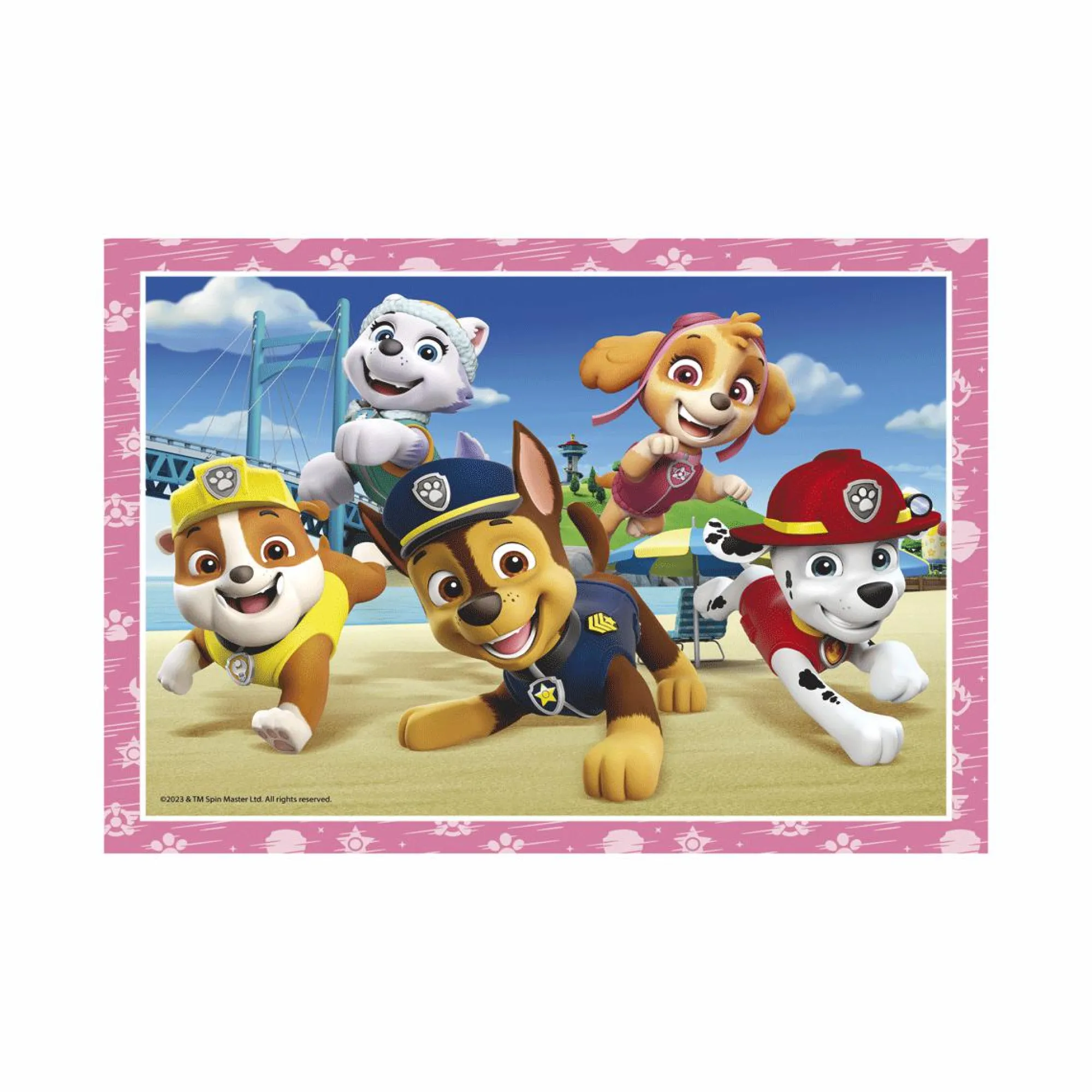 CLEMENTONI supercolor puzzle paw patrol – 1×12 + 1×16 + 1×20 + 1×24 pezzi, puzzle bambini 3 anni> Puzzle Per Bambini