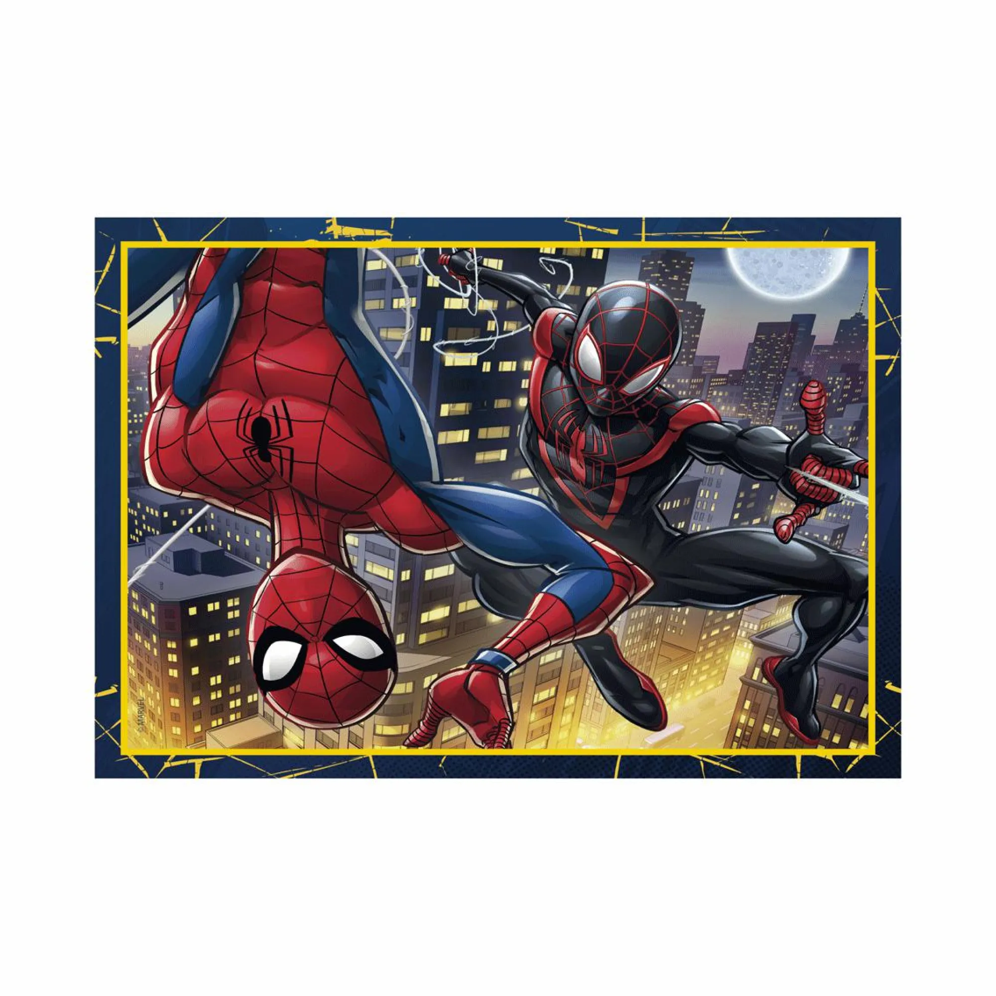 CLEMENTONI supercolor puzzle 4in1 marvel spiderman – 1×12 + 1×16 + 1×20 + 1×24 pezzi, puzzle bambini 3 anni> Puzzle Per Bambini
