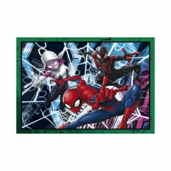 CLEMENTONI supercolor puzzle 4in1 marvel spiderman – 1×12 + 1×16 + 1×20 + 1×24 pezzi, puzzle bambini 3 anni><noscript><img width=