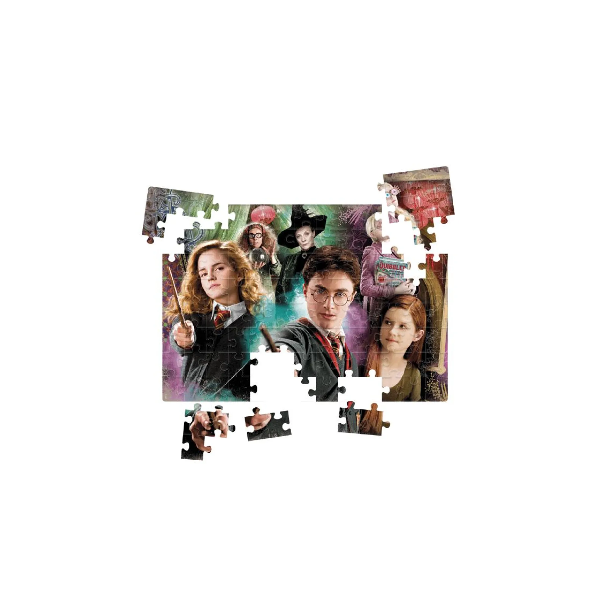 CLEMENTONI supercolor puzzle harry potter – 104 pezzi, puzzle bambini 6 anni> Puzzle Per Bambini