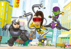 CLEMENTONI supercolor puzzle marvel spidey and his amazing friends – 2×20 pezzi> Puzzle Per Bambini