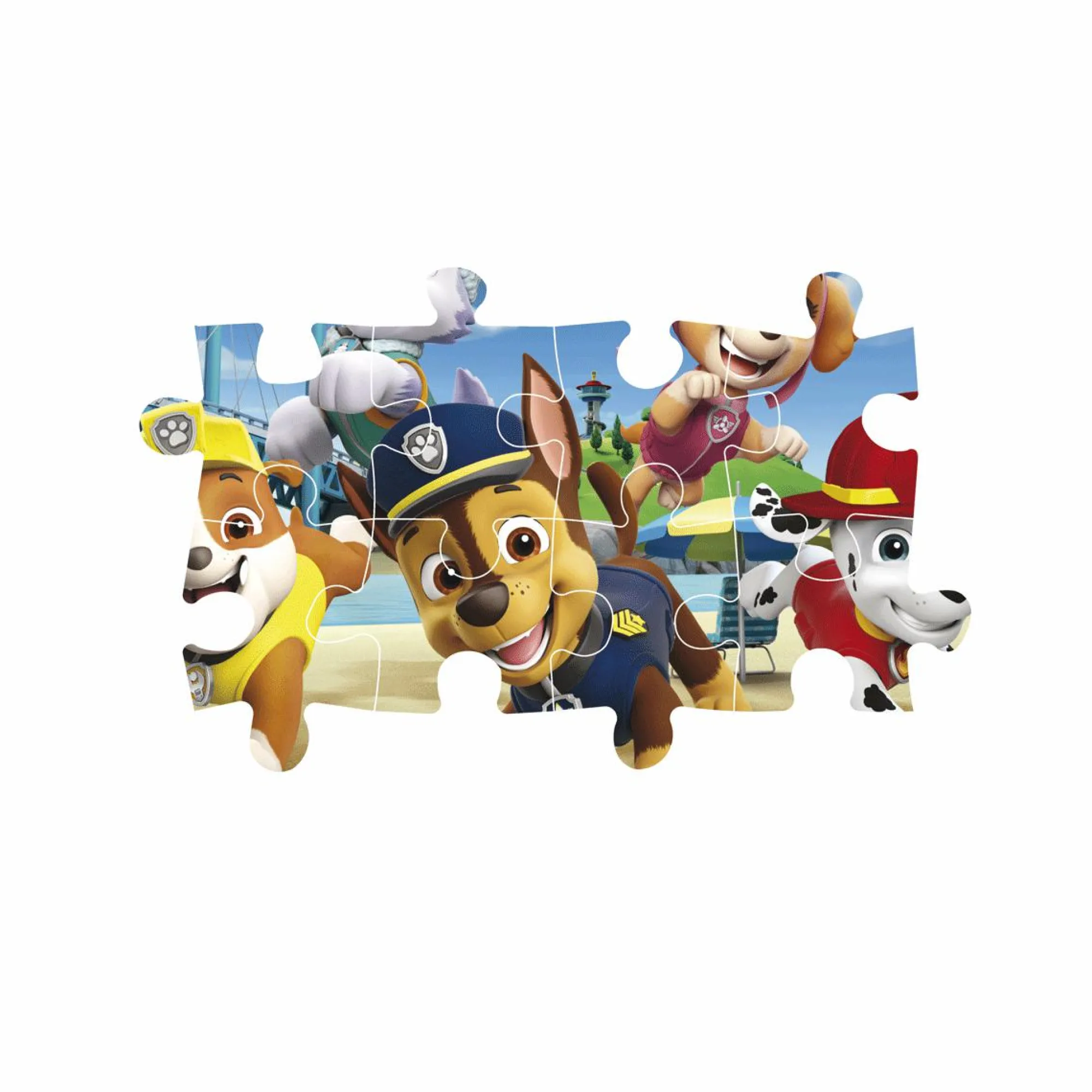 CLEMENTONI supercolor puzzle paw patrol – 60 maxi pezzi, puzzle bambini 4 anni> Puzzle Per Bambini