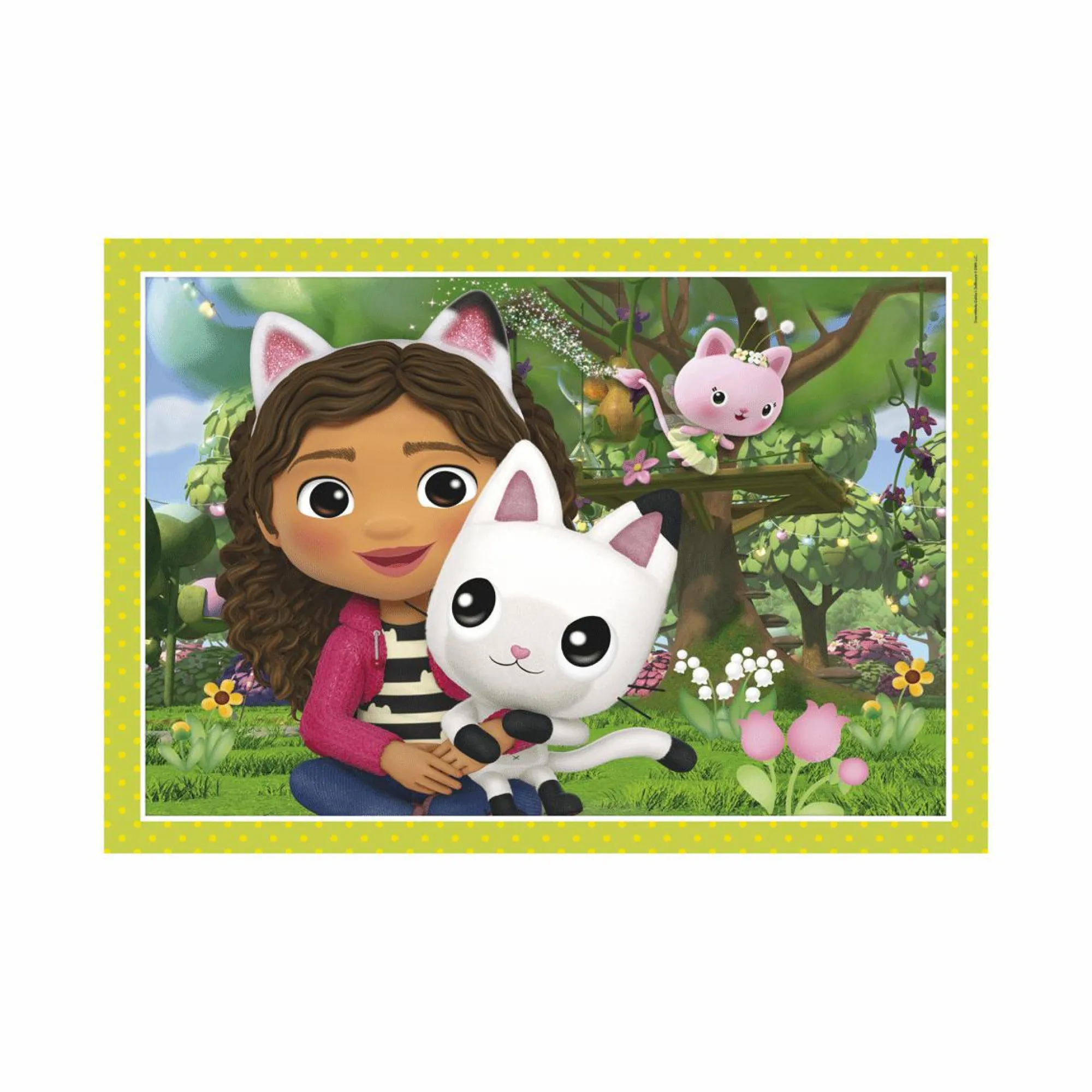 CLEMENTONI supercolor puzzle gabby’s dollhouse – 1×12 + 1×16 + 1×20 + 1×24 pezzi, puzzle bambini 3 anni> Puzzle Per Bambini