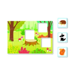 SAPIENTINO Clementoni tombola degli animali 16842 – gioco tradizionale tombola per bambini><noscript><img width=