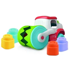 CLEMMY – sensory road roller – blocks catcher – 17495> Costruzioni Bambini