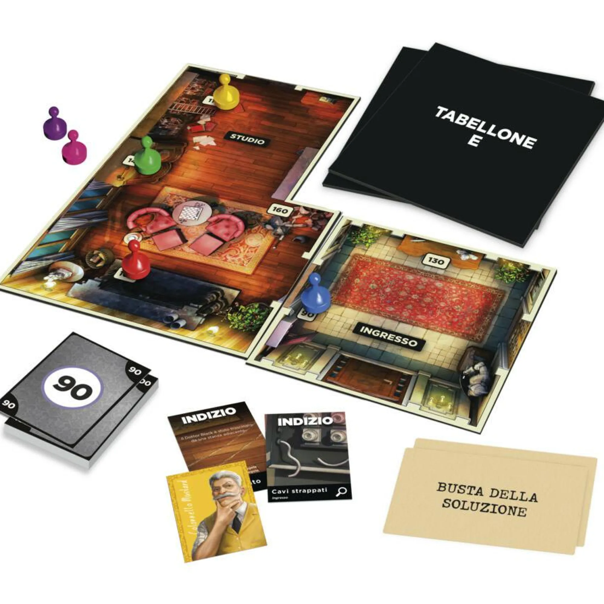 HASBRO GAMING Cluedo escape – il tradimento a villa tudor refresh, un gioco di misteri ed enigmi in versione escape game, un gioco da tavolo cooperativo per famiglie, dai 10 anni in su, da 1 a 6 giocatori> Giochi Da Tavolo Per Adulti E Carte Collezionabili|Giochi Escape Room Ed Enigmi