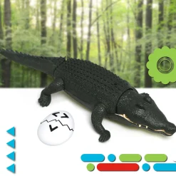 Discovery Toys Coccodrillo radiocomandato con suoni realistici><noscript><img width=