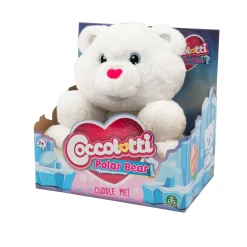 COCCOLOTTI polar bear – peluche interattivo e affettuoso> Mini Dolls