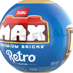 ZURU Collezione max premium retro building bricks> Set Costruzioni