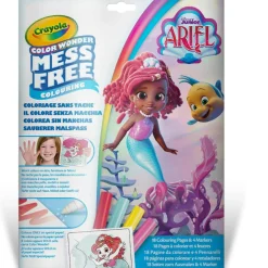 CRAYOLA Color wonder, ariel set con 18 pagine da colorare e 4 pennarelli><noscript><img width=