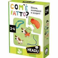 HEADU Com’è fatto. gioca, scomponi e scopri! teacher tested. 2-4 anni> Primi Apprendimenti