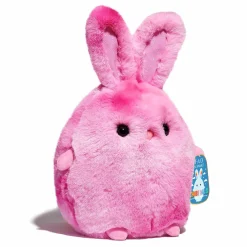 FAO Schwarz Coniglietto di peluche chibi rosa, 25 cm> Peluche Tradizionali