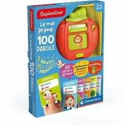 SAPIENTINO Console parlante interattiva – impara e gioca in italiano e inglese> Primi Apprendimenti