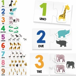 HEADU Conto con i numeri tattili montessori. tocca, conta e scopri numeri e quantità. montessori. 3-6 anni> Primi Apprendimenti