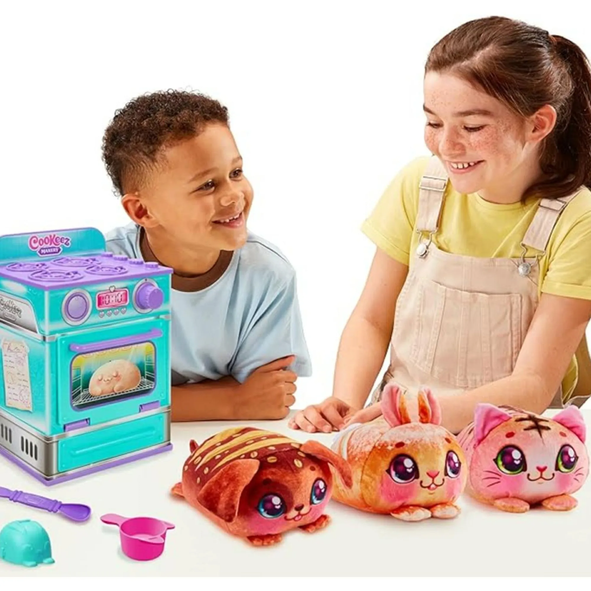 GIOCHI PREZIOSI Cookeez makery – crea e cuoci il tuo peluche interattivo a sorpresa assortito!> Peluche Tradizionali