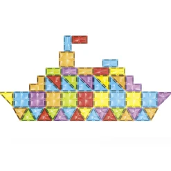 ZIG ZAG Costruzioni magnetiche per bambini – 100 piastrelle magnetiche><noscript><img width=