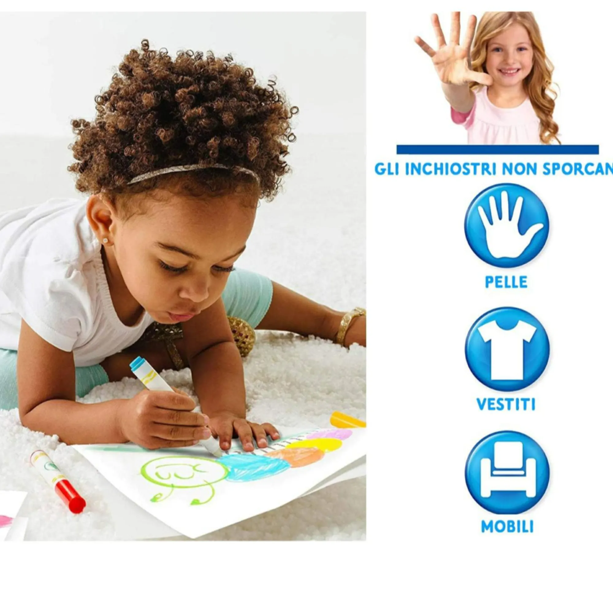 Paw Patrol Crayola – color wonder, coloring set con 18 pagine da colorare e 4 pennarelli senza macchia, soggetto , attività creativa per bambini> Kit Artistici E Pittura