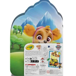 Paw Patrol Crayola – valigetta colori & adesivi , set con pennarelli, pagine da colorare, adesivi, 45 pezzi, regalo creativo per bambini, da 5 anni><noscript><img width=