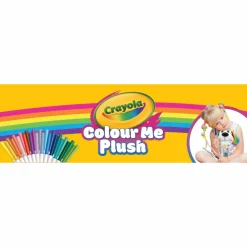 CRAYOLA colour me plush unicorn – colora e decora il tuo peluche> Kit Artistici E Pittura