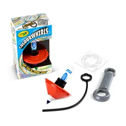 CRAYOLA colourwhirls – la trottola dei colori, 6 soggetti assortiti> Kit Artistici E Pittura