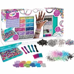 CRAYOLA creations – super set lettere e gioielli – più di 2000 perline e 50 braccialetti> Moda, Gioielli, Decorazioni, Cosmetici