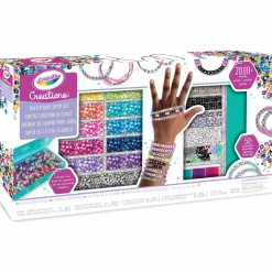 CRAYOLA creations – super set lettere e gioielli – più di 2000 perline e 50 braccialetti> Moda, Gioielli, Decorazioni, Cosmetici