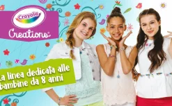 CRAYOLA creations, set per braccialetti e bijoux con lettere e perle con più di 800 perline, attività creativa e regalo per bambine, da 8 anni><noscript><img width=
