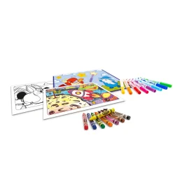 CRAYOLA kit creativo stencil & colouring – impara a disegnare><noscript><img width=