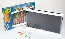 CRAYOLA lavagna luminosa deluxe maxi superficie, super lavagna cancellabile per colorare, età consigliata: 6-10 anni><noscript><img width=