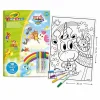 CRAYOLA mini kids – maxi pagine da colorare – album con 18 pagine da colorare con 4 pennarelli super lavabili adatti ai bambini dai 18 mesi – 25-1045> Kit Artistici E Pittura