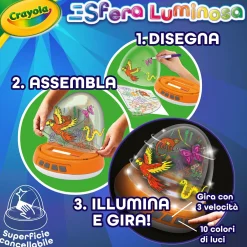 CRAYOLA sfera luminosa – dai vita alle tue creazioni><noscript><img width=