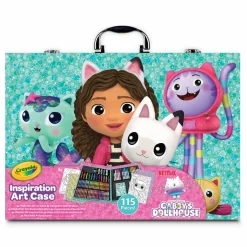 CRAYOLA valigetta creativa gabby – set artistico per la casa delle bambole> Kit Artistici E Pittura