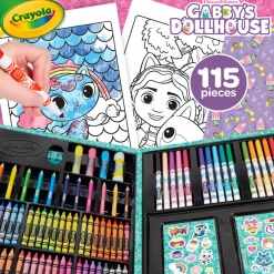 CRAYOLA valigetta creativa gabby – set artistico per la casa delle bambole><noscript><img width=