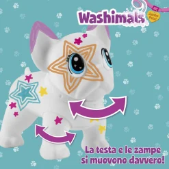 CRAYOLA washimals jumbo pets – big wilbur il grande cagnolino da colorare lavare e ricolorare, 15cm, gioco e regalo per bambini da 3 anni> Kit Artistici E Pittura
