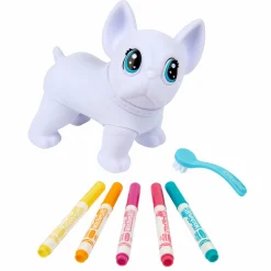 CRAYOLA washimals jumbo pets – big wilbur il grande cagnolino da colorare lavare e ricolorare, 15cm, gioco e regalo per bambini da 3 anni><noscript><img width=