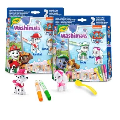 Paw Patrol Crayola washimals set attività con 2 cuccioli assortiti> Kit Artistici E Pittura