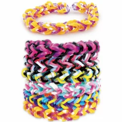 CREA MANIA Crea braccialetti con elastici><noscript><img width=