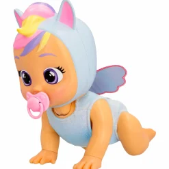 CRY BABIES crawling jenna, bambola che gattona davvero come un bebè> Bambolotti