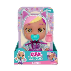 CRY BABIES daycare blake – bambola bebè unicorno con accessori, suoni realistici, piange lacrime vere – assortita> Bambolotti