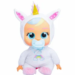 CRY BABIES goodnight dreamy, bambola per la nanna, piange lacrime luminose e suona dolci ninna nanne> Bambolotti