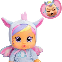 CRY BABIES loving care dreamy, jenna e hannah, bambola singola assortita con 3 accessori ciascuna, piangono lacrime vere><noscript><img width=