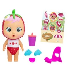 CRY BABIES magic tears beach babies, bambola singola assortita  da collezionare con costumi che piangono lacrime vere> Mini Dolls