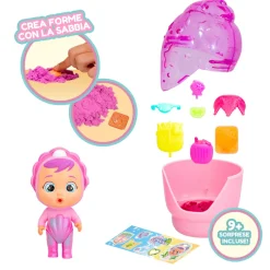 CRY BABIES magic tears shiny shells, bambola assortita da collezionare effetto perlato che piangono lacrime vere; con accessori nascosti><noscript><img width=