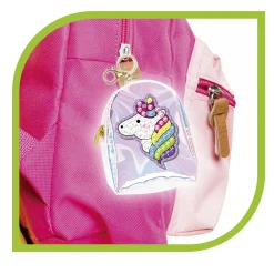 Crystal art portachiavi: set personalizzabile con unicorno e gemme colorate – crea mania><noscript><img width=