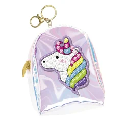 Crystal art portachiavi: set personalizzabile con unicorno e gemme colorate – crea mania><noscript><img width=